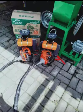 (RUMAH TEKNIK JOGJA)mesin potong rumput 2 tak TASCO