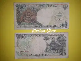 Uang Kuno 1992 500 Rupiah