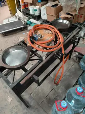 Dijual cpt kompor custom martabak Manis 3tungku (second rasa baru)