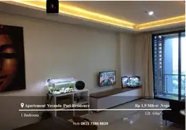 Dijual Apartement Veranda Puri Residence 1BR Full Furnished View City