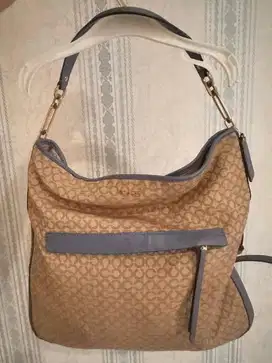 Tas Coach Madison Needlepoint Op Art Hobo