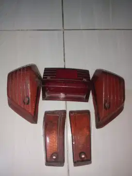 kaca stop dan riting Suzuki Rc100 orisinil
