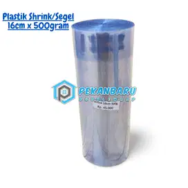 Plastik Shrink / Segel ukuran 16cm x 500gram di Pekanbaru