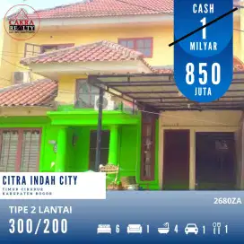 Rumah Mewah 2 lantai di citra indah city