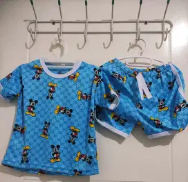 Setcel katun mickey mouse