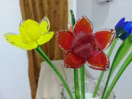 Bunga teratai kristal