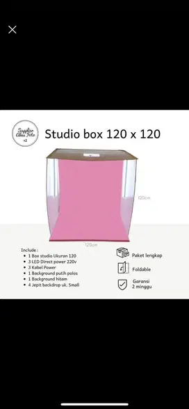 Studio box foto jumbo