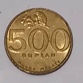 Koin 500Rp Bunga.Melati 1997,2002,03