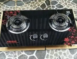 Kompor progas tanam 2 tungku