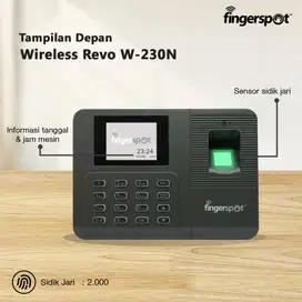 MESIN ABSENSI W230N WIFI MURAH + PEMASANGAN