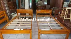 Dipan Single Jati Asli 90x200