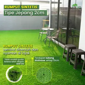 rumput sintetis jepanng 2 cm-premium