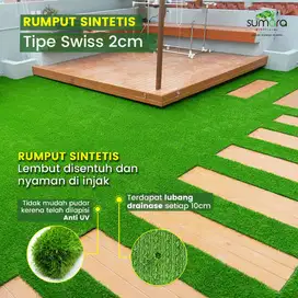 rumput sintetis swiss 2cm-premium