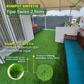 rumput sintetis swiss 2,5cm