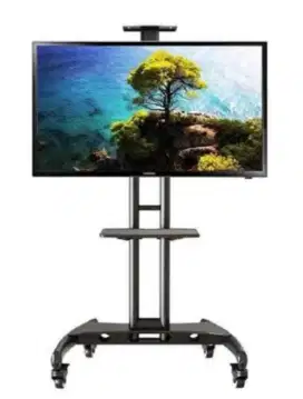 Bracket tv LED stand dorong roda 70 inci