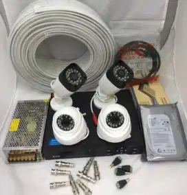 Paket camera Cctv 4 kamera Termurah Free Pemasangan