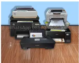 Jual printer LaserJet Inkjet Dotmatrix bekas Joss siap pakai no minus