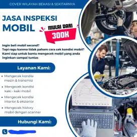 Jasa inspeksi mobil bekas
