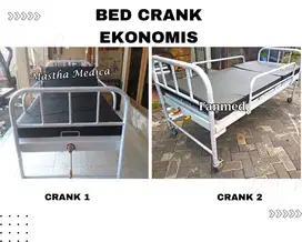 PROMO Bed Ekonomis Crank 1 & 2 Ranjang Pasien Rumah Sakit Crank