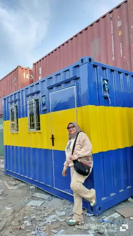 CONTAINER SEWA OFFICE/TOILET DLL (20FT) AS STOCK/TOILET/DRY/GUDANG