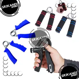 Hand Grip Tangan Fitness Gym Adjustable/Busa/PVC Alat Olahraga Tangan