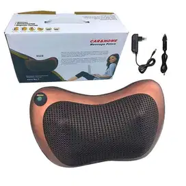 (COD GRATIS ONGKIR) BANTAL LEHER SHIATSU 2IN1 MOBIL / RUMAH