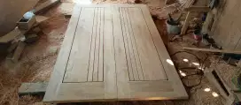 Pintu utama jati tua tebal+kusen