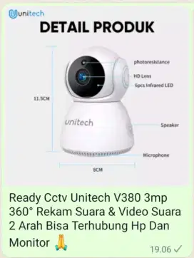 Cctv wifi ezviz imou v380