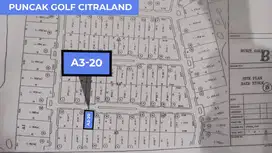 Dijual Kavling Puncak Golf Citraland Cluster Favorit