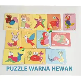 First Step Puzzle Mainan Pasel Edukasi Anak PAUD TK