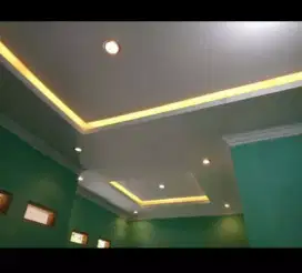Plafon Gypsum,Pvc Dan Atap Bajaringan