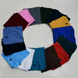 BAJU KAOS POLOS COMBED 30’s ? PREMIUM QUALITY  (XXL ONLY)
