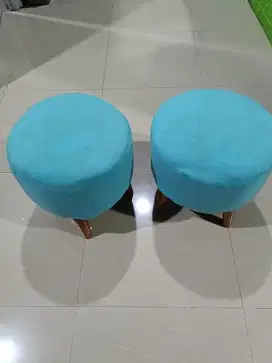 Sofa Puff Biru Muda