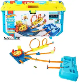 HOT WHEELS TRACK BUILDER UNLIMITED RAPID LAUNCH BUILDER BOX