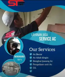 SERVIS AC, SERVICE AC, CUCI AC, ISI FREON AC