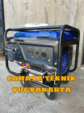 Mesin genset general et5000ce 3200wat 4tak doble startee