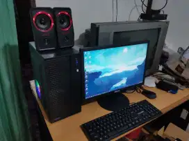 Rakitan PC i5 Fullset Kondisi BARU utk rumah & kantor FREE ongkir BJM