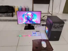 Rakitan PC Desain Grafis Core i5 Fullset Kondisi BARU FREE ongkir BJM