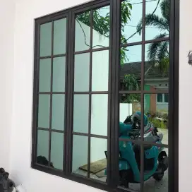 Pintu kaca dan jendela aluminium