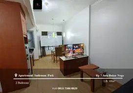 Disewakan Apartement Sudirman Park Low Floor 2BR Furnished View Pool