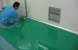 Epoxy lantai pabrik