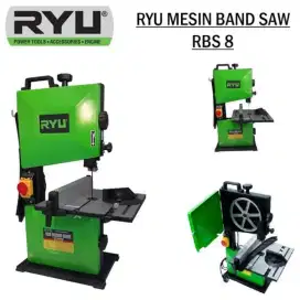 Mesin Band Saw 8 Inch Gergaji Potong Bandsaw Ukir Tulang HNL RYU NRT