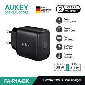 Charger Aukey 25 Watt Premium Charger C To C