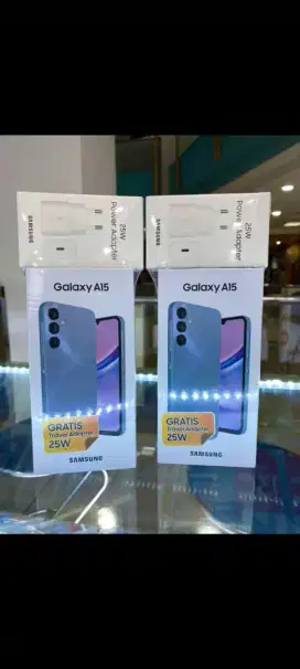 Jual Handphone Baru samsung A15.8/256gb(2024)asli segel resmi