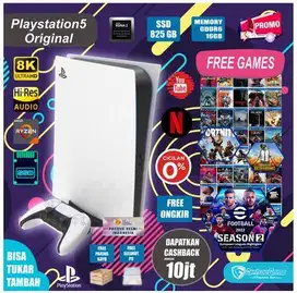 ps5 slim disk/digital garansi resmi indonesia