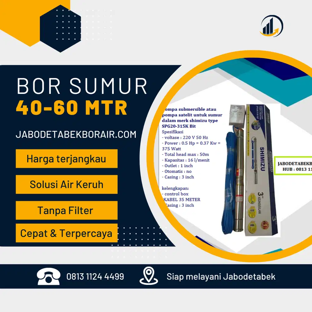 Paket Pembuatan Sumur Jet Pump Di Jakarta Timur