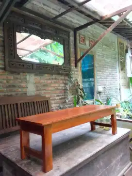 Jual meja kayu TPA