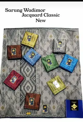 Grosir Sarung wadimor type jacquard classic per box isi 10 biji