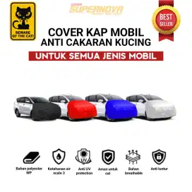 Cover kap mesin mobil anti cakaran kucing