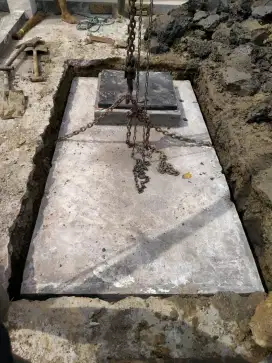 Bak tandon air beton cor tanam